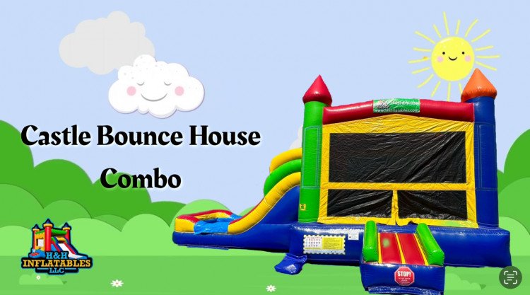 Castle Bounce House Combo