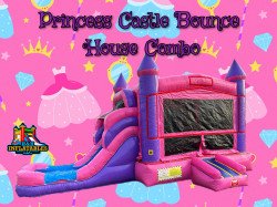 Princess Castle Bounce House Combo