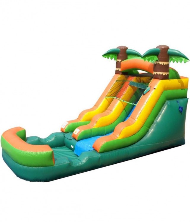 12’ Tropical Waterslide (Recommend 2 to 5 years of age)